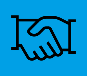 Icon Worksho - founding Icon - a handshake